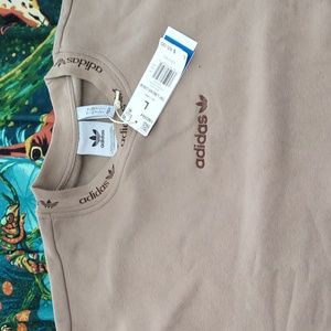 Men's Adidas Brown Sweater. Size L.